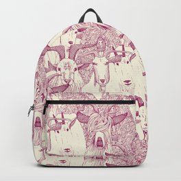 just goats cherry pearl Backpack
