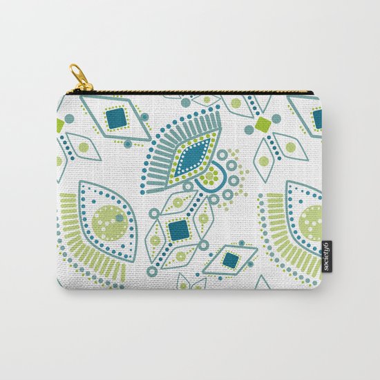 Ethnic pattern . Eye 2 . Carry-All Pouch