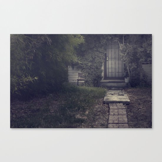 how to disappear completely Canvas Print