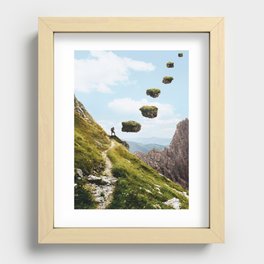 Small Steps Recessed Framed Print
