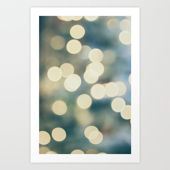 Bright and Blue Art Print