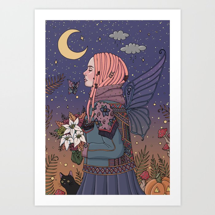 Autumn Spirit Art Print