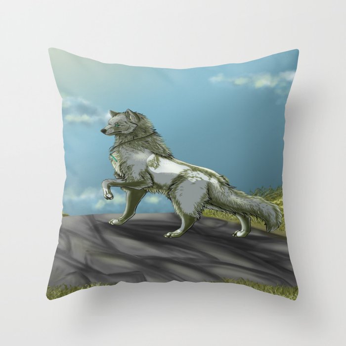 Old Scars Throw Pillow
