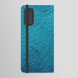 Modern Elegant Blue Leather Collection Android Wallet Case