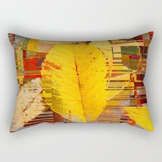 fallin' into digital Rectangular Pillow