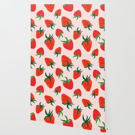 Strawberry Harvest Wallpaper