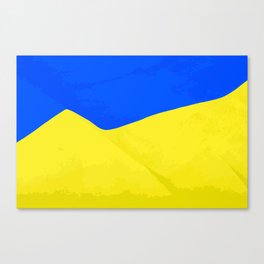 Flag of Ukraine Canvas Print