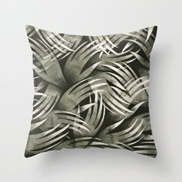 In The Icy Air of Night - Silver Screen Edition Throw Pillow