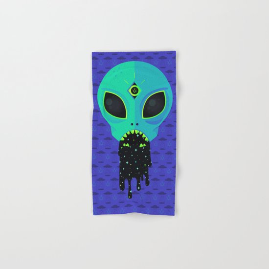 Alien Flu Hand & Bath Towel