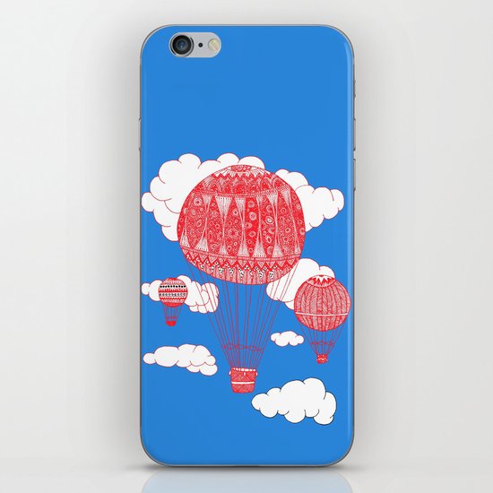 Hot Air Balloon iPhone & iPod Skin