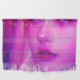 Cyberpunk Korean Girl Wall Hanging