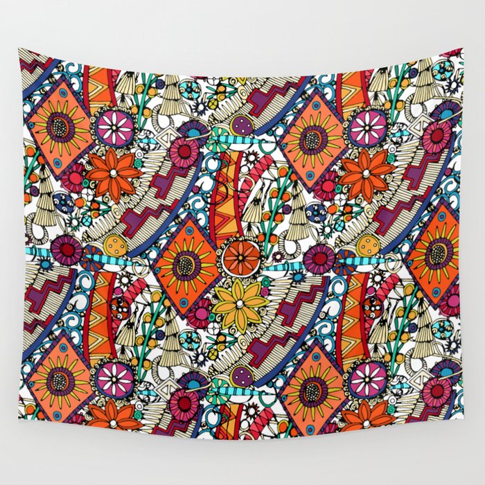 South American dance Wall Tapestry