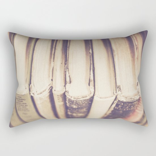 Vintage Books Rectangular Pillow