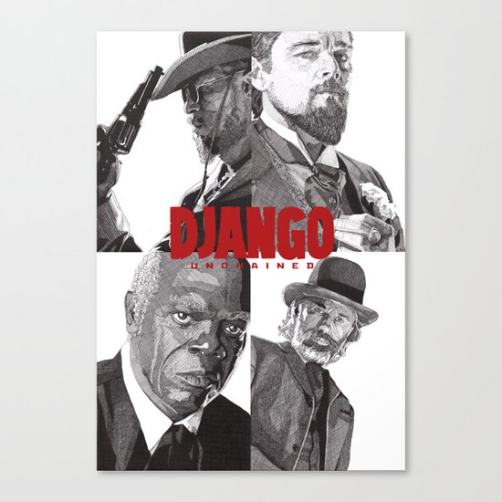 Django Unchained Canvas Print