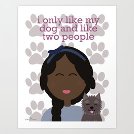 Dog Art Print