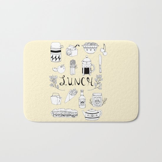 Lunch Bath Mat