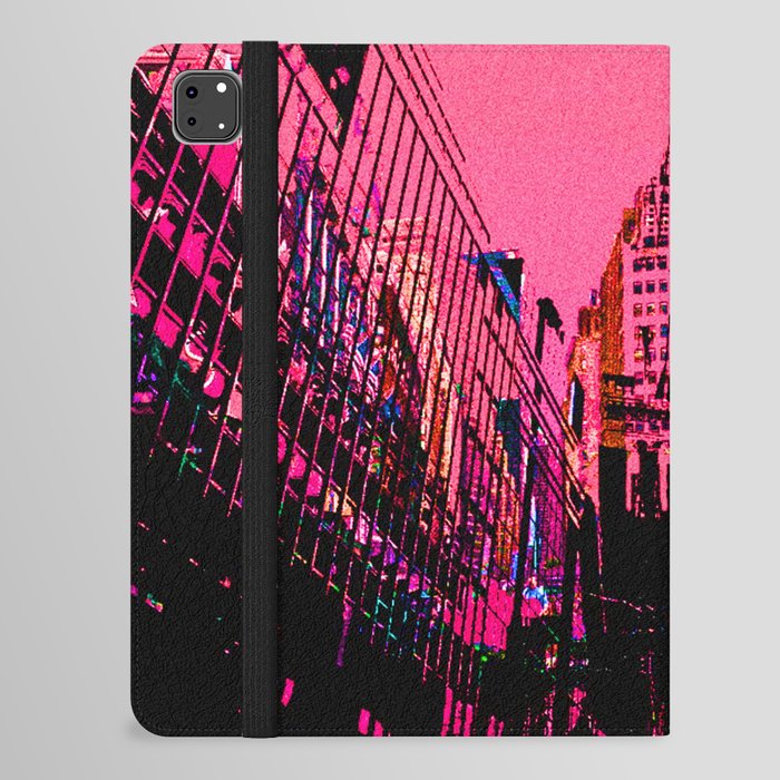 Pink New York City iPad Folio Case