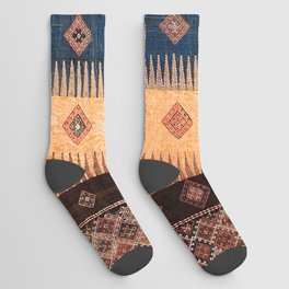Azeri Shadda Azerbaijan South Caucasus Cover Print Socks