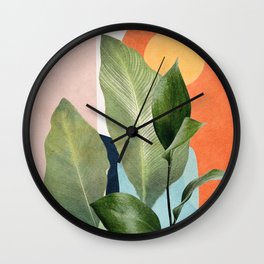 Nature Geometry VII Wall Clock