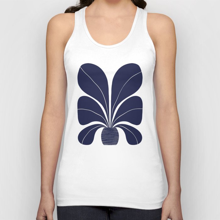 Blue Plant in a Pot #1 Tank Top