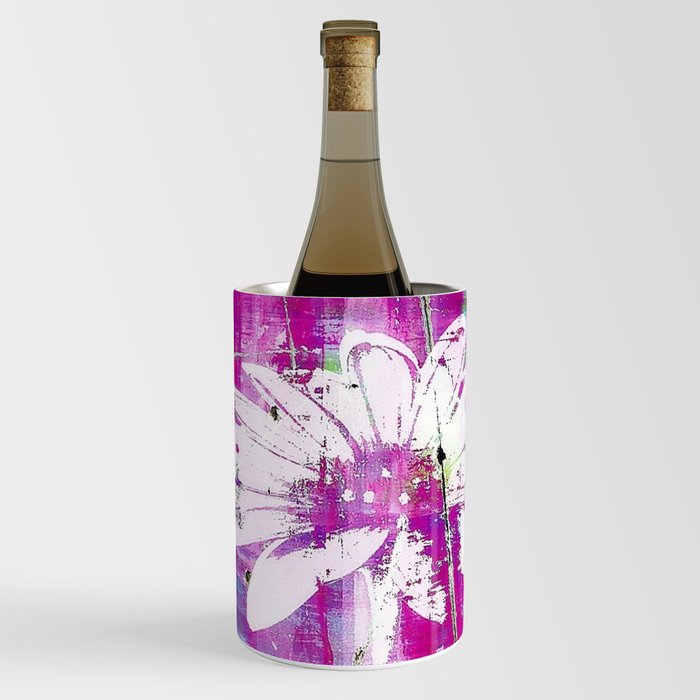 Graffiti Flower Wine Chiller