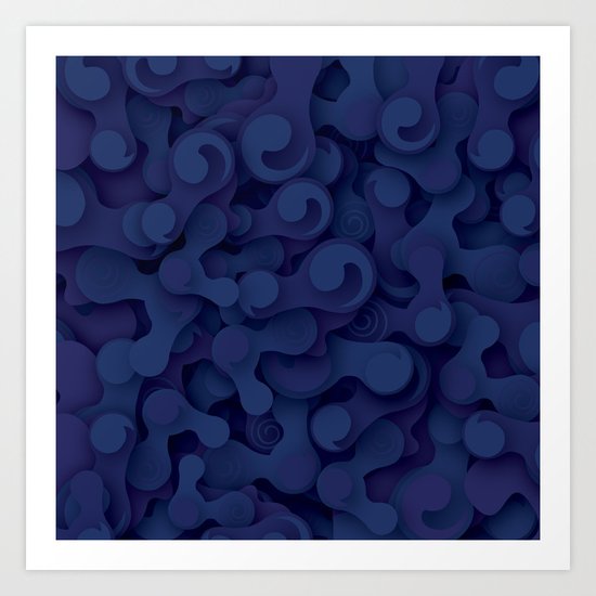 Shapes Art Print