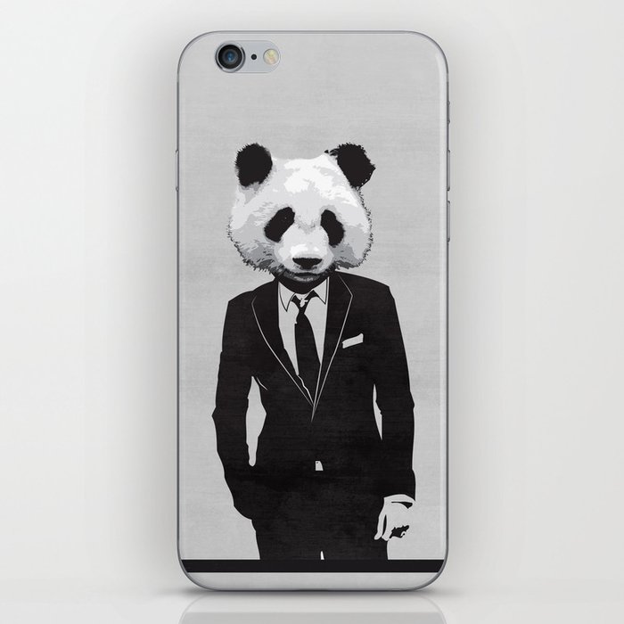 Panda Suit iPhone Skin