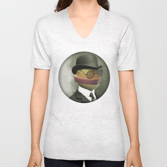Bowler fruit Unisex V-Neck
