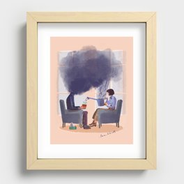 Therapy Recessed Framed Print