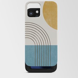 Sunny ocean iPhone Card Case
