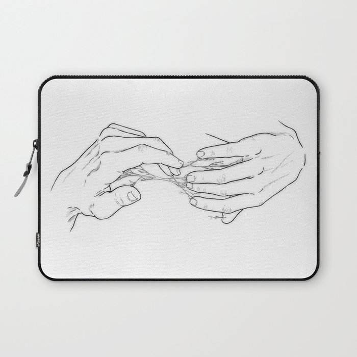 Hands and roots Laptop Sleeve