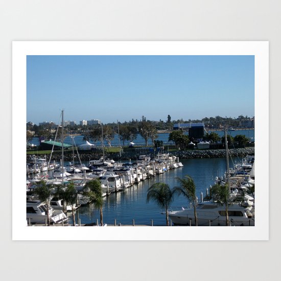 Boats Afloat Art Print