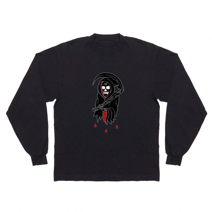 Grim Reaper Long Sleeve T Shirt