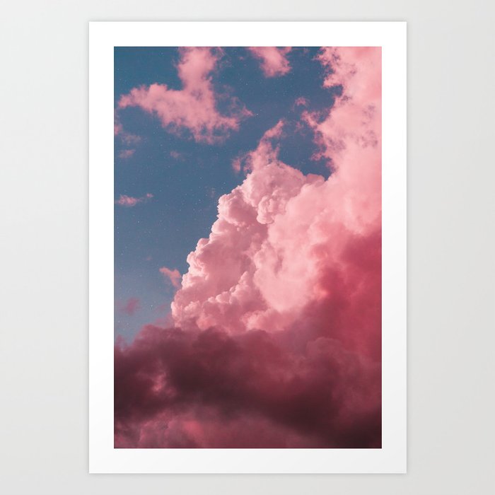 pink dreams III Art Print