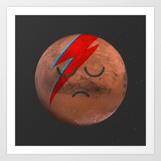 Life on Mars? Art Print