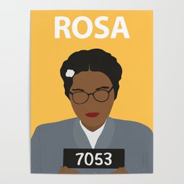 Rosa Parks Art Poster