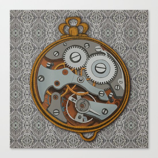Pieces of Time Canvas Print