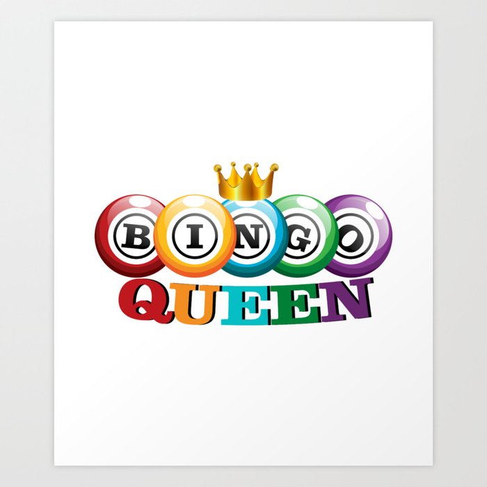 Multicolor 18x18 Cool Poker Matriarch Gift Throw Pillow Cute Adorable Bingo Queen Players Art Bingo Queen