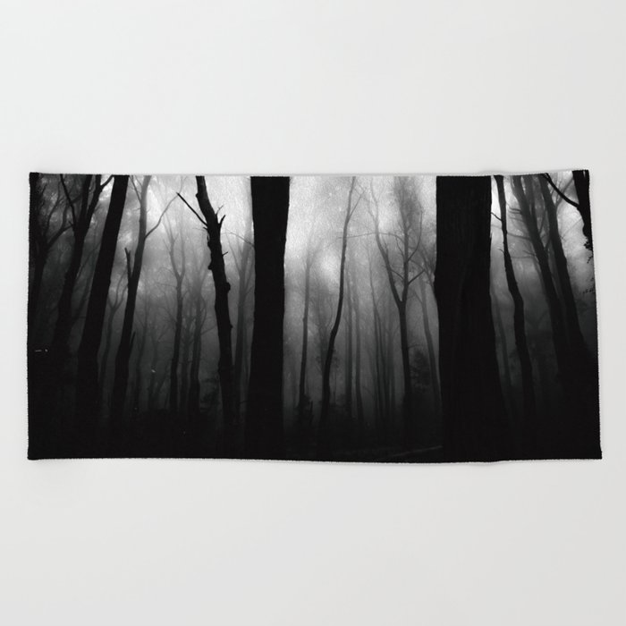 Dark Forest Beach Towel