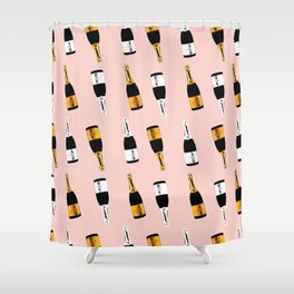 champagne showers Shower Curtain