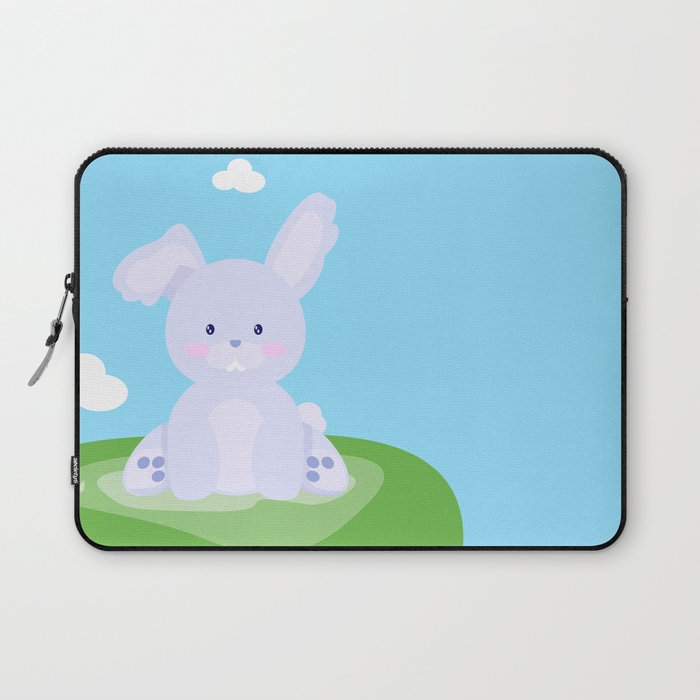 Bunny in country Laptop Sleeve