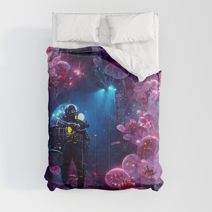 Pink Wonderland - Hidden Wonders Comforter