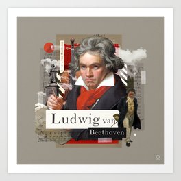 Beethoven Art Print