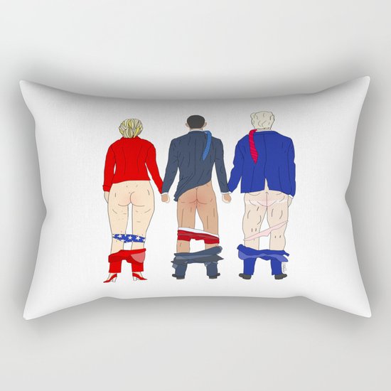CHANGE HOPE BUTTs Rectangular Pillow