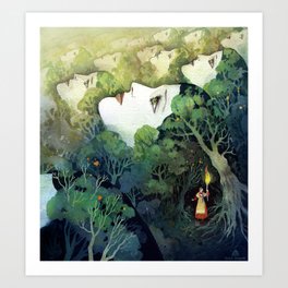 Forest of Memory Art Print