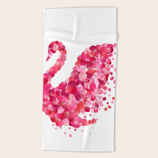 Swan Beach Towel