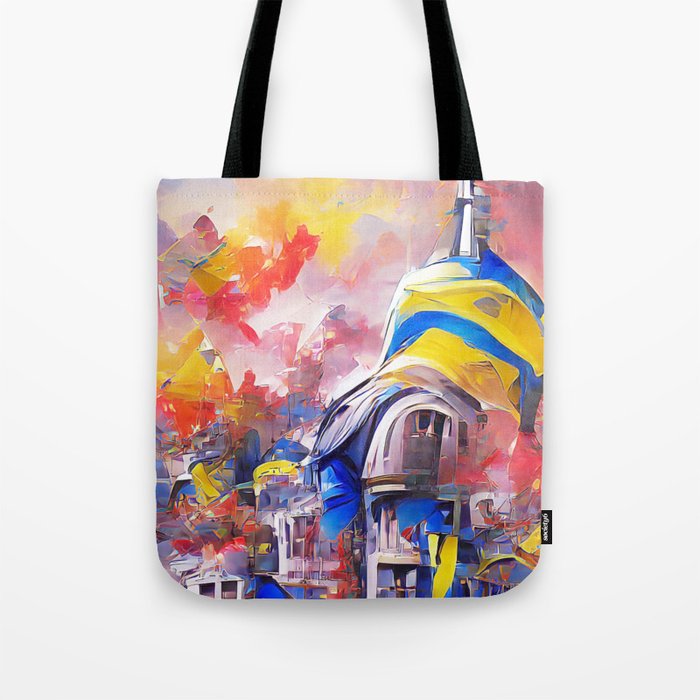 Ukraine and War 2022 Tote Bag