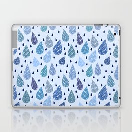 Drops with fun abstract texture  Laptop & iPad Skin