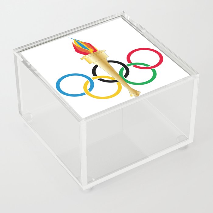 Olympic Rings Acrylic Box