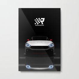 Racing Automotive | Dark Poster #2 Metal Print